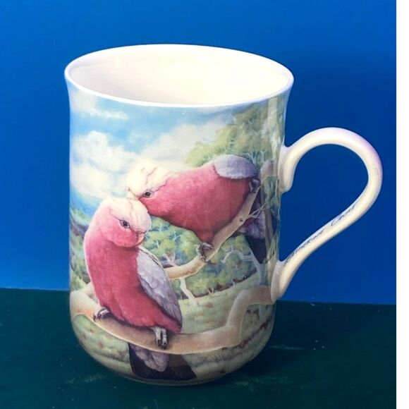 Maxwell Williams Birds Of Australia 10th Anniversary China mug Katherine Castle - Picture 1 of 4